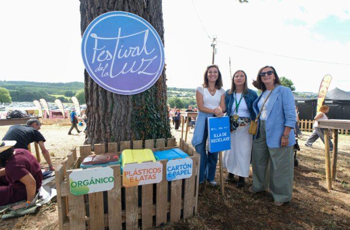 A Xunta impulsa prácticas sostenibles en el Festival de la Luz: ¡Actuemos con respeto hacia el medio ambiente!
