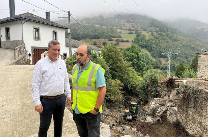 Gobierno de Asturias: Reparación de Infraestructuras Municipales en Cangas del Narcea Tras Lluvias Torrenciales