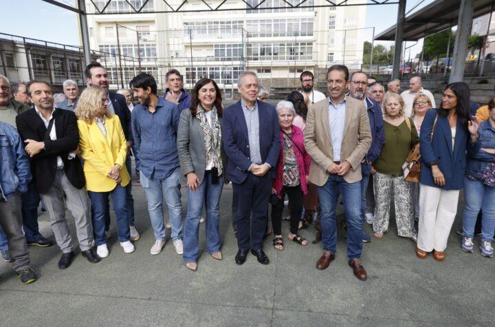 Gómez Caamaño destaca el avance hacia la licitación del nuevo centro de salud Sagrado Corazón en Lugo para la primavera