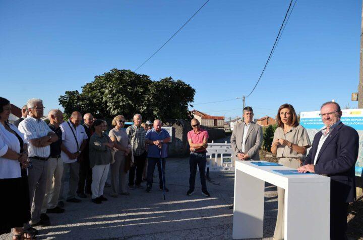 Xunta y Concello de Malpica de Bergantiños invierten 1,25 M€ en nueva estación depuradora y red de saneamiento en Beo