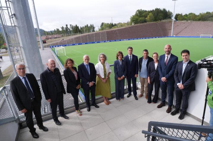 Imanol Pradales Inaugura la Nueva Ciudad Deportiva de la Sociedad Deportiva Eibar